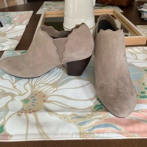 Vaneli suede booties, NWT
